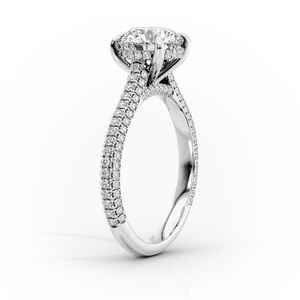 The Rachel Set With A 2 Carat Marquise Lab Diamond