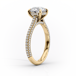 The Rachel Set With A 2 Carat Marquise Lab Diamond