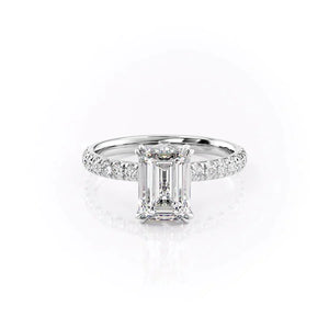 The Sofia Set With A Emerald Moissanite
