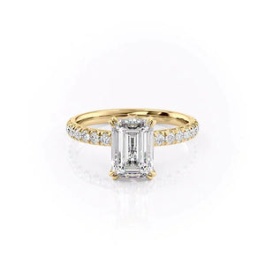 The Sofia Set With A 1 Carat Emerald Lab Diamond