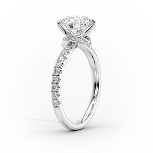 The Sofia Set With A 1.5 Carat Marquise Lab Diamond
