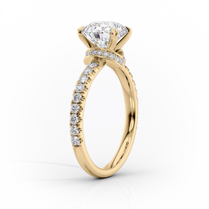 The Sofia Set With A 3 Carat Marquise Lab Diamond