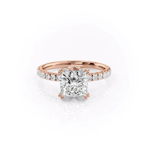The Sofia Set With A Princess Moissanite