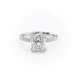 The Sofia Set With A Princess Moissanite