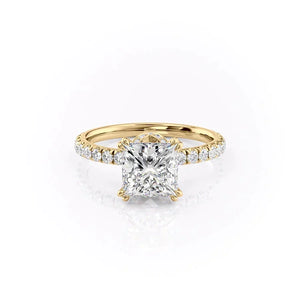 The Sofia Set With A Princess Moissanite