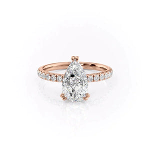 The Sofia Set With A Pear Moissanite