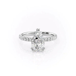 The Sofia Set With A Pear Moissanite