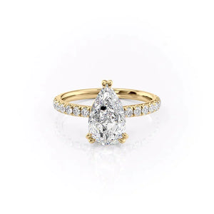 The Sofia Set With A Pear Moissanite