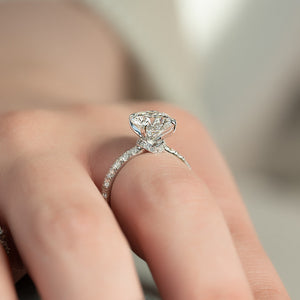 The Sofia Set With A 1.5 Carat Round Lab Diamond