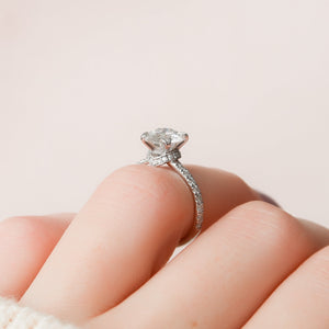 The Sofia Set With A 1.5 Carat Round Lab Diamond