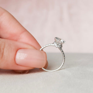 The Sofia Set With A 1.5 Carat Round Lab Diamond
