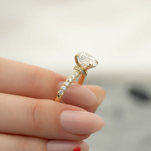 The Sofia Set With A 1 Carat Round Lab Diamond