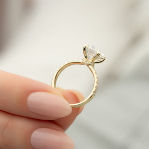 The Sofia Set With A 1 Carat Round Lab Diamond