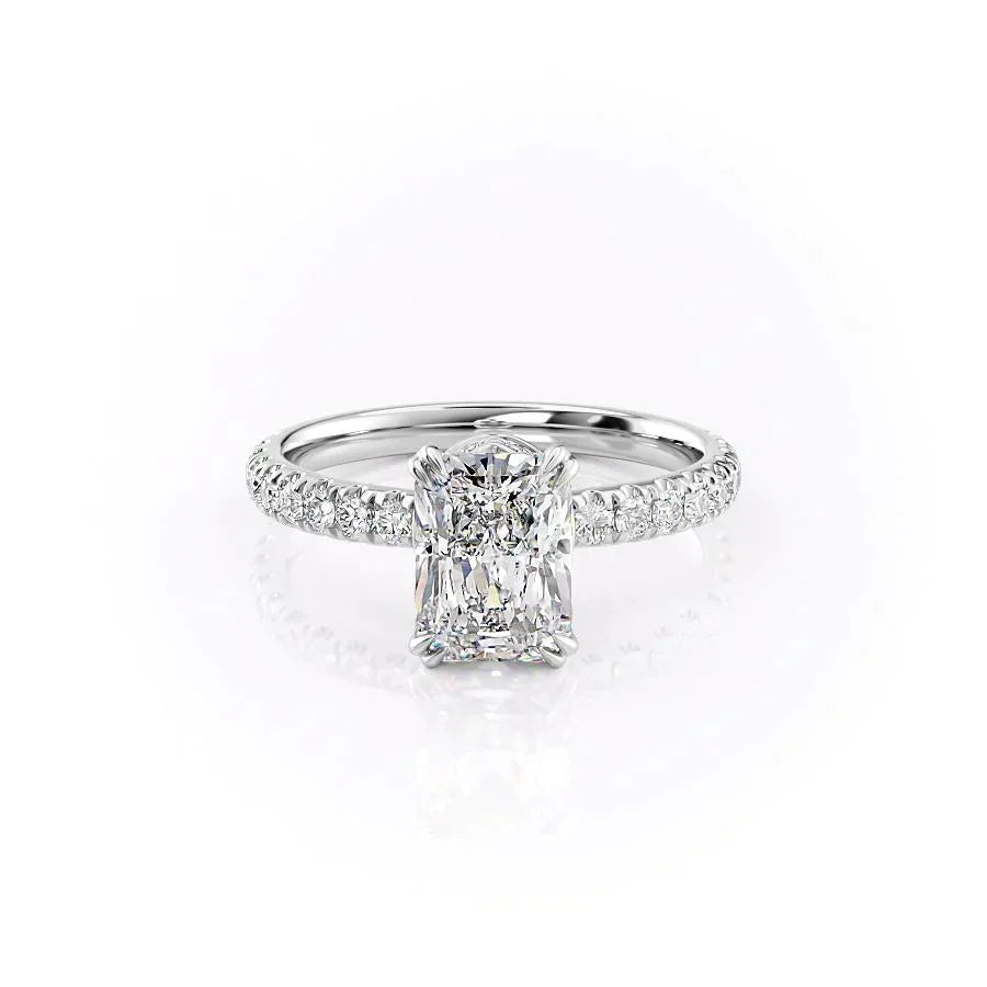 The Sofia Set With A Radiant Moissanite