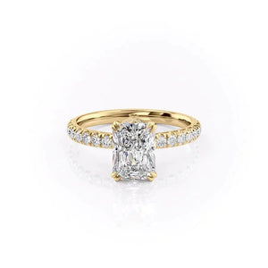 The Sofia Set With A Radiant Moissanite