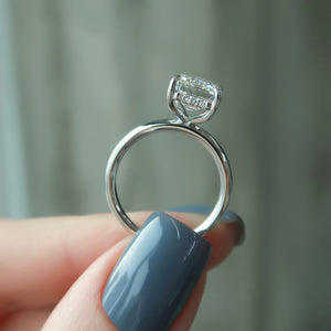The Kamellie Set With A 2 Carat Emerald Lab Diamond
