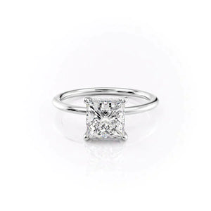 The Kamellie Set With A Princess Moissanite