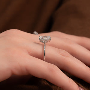 The Kamellie Set With A 2 Carat Radiant Lab Diamond