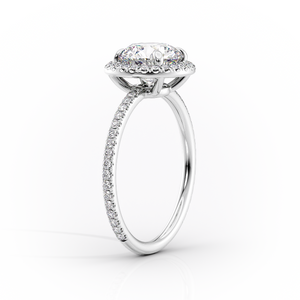 The Michelle Set With A 2 Carat Marquise Lab Diamond