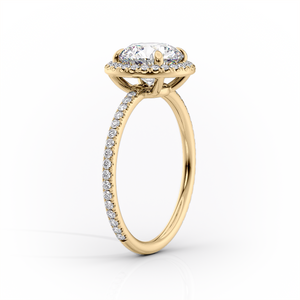 The Michelle Set With A 2 Carat Marquise Lab Diamond