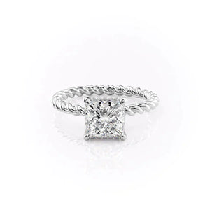 The Alice Set With A Princess Moissanite