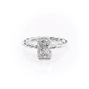 The Alice Set With A Radiant Moissanite