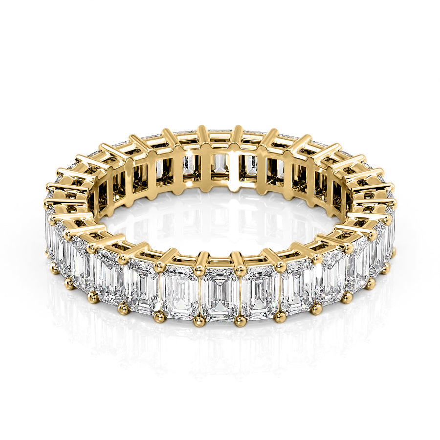 4ct Emerald Eternity