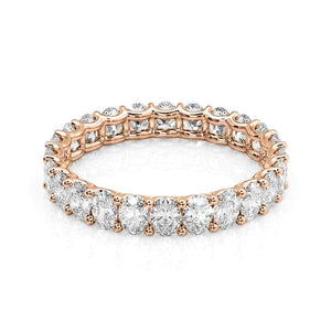 2.5ct Oval U Prong Eternity
