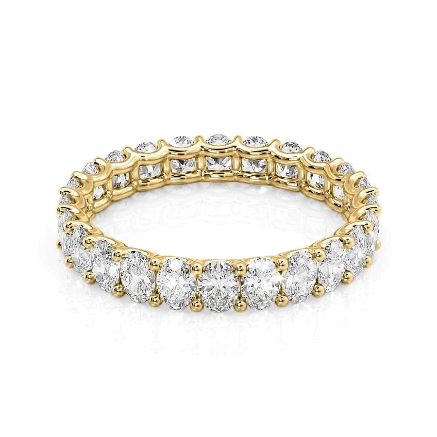 2.5ct Oval U Prong Eternity