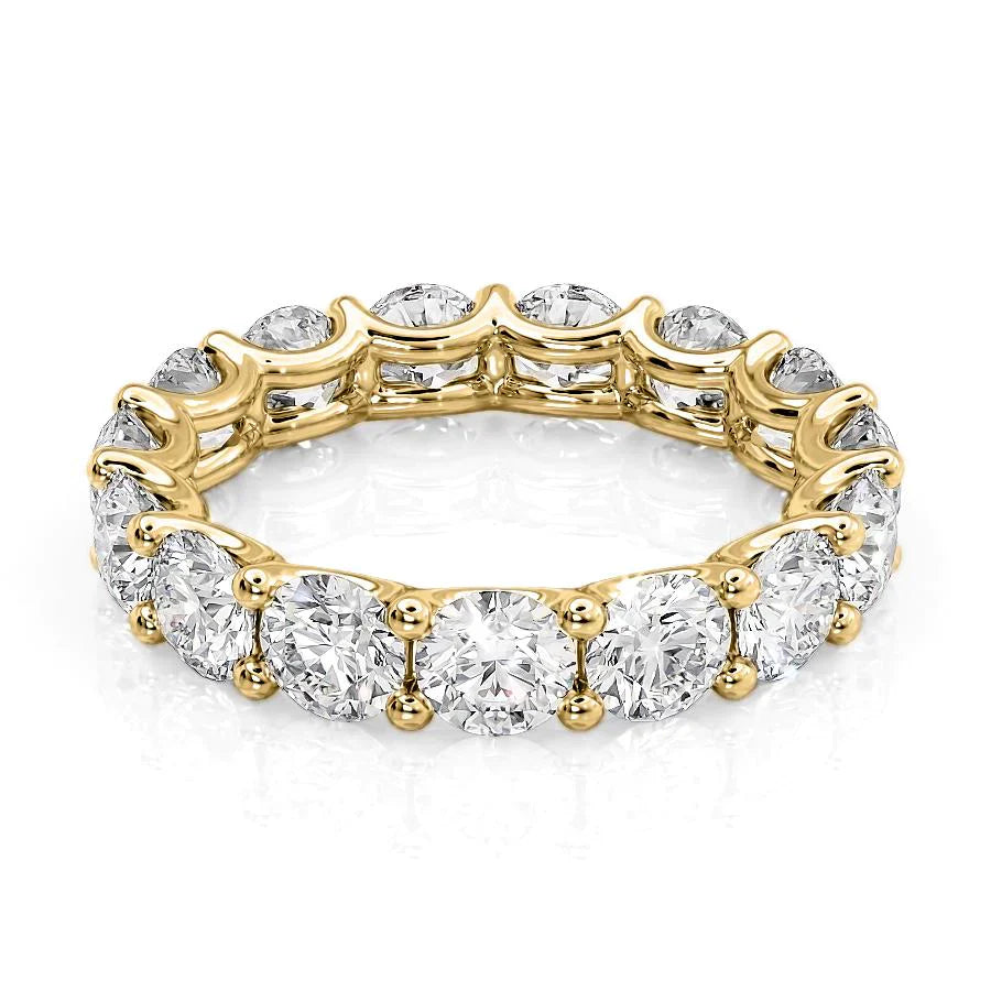 4.5ct Round U Prong Eternity