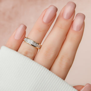 2.5ct Princess Channel Eternity