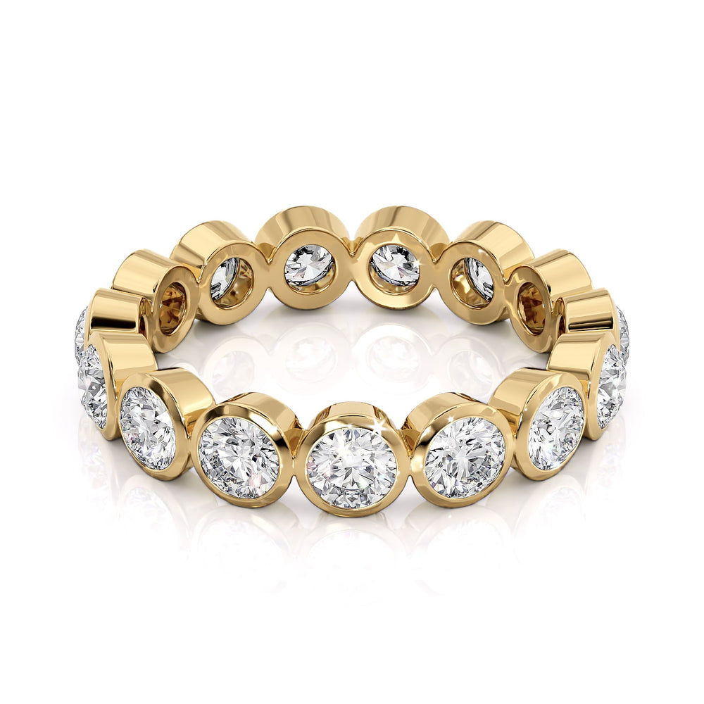 2ct Round Bezel Eternity