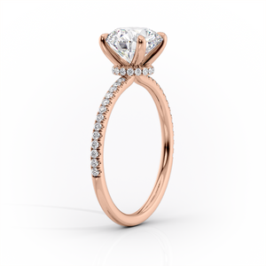 The Pave Nelly Set With A 2 Carat Marquise Lab Diamond
