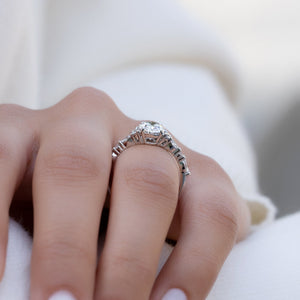 The Kristen Set With A 2 Carat Oval Lab Diamond