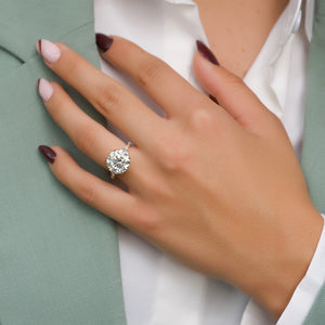 The Kristen Set With A 2 Carat Round Lab Diamond