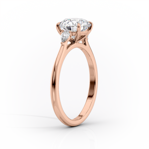 The Pears Liv Set With A 3 Carat Marquise Lab Diamond