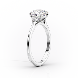 The Pears Liv Set With A 2 Carat Marquise Lab Diamond