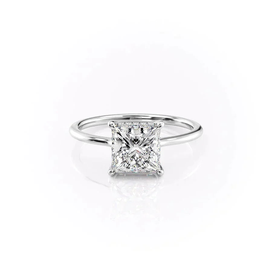 The Maia Set With A Princess Moissanite