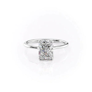 The Maia Set With A Radiant Moissanite