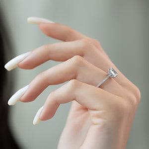 The Pave Maia Set With A 2 Carat Emerald Lab Diamond