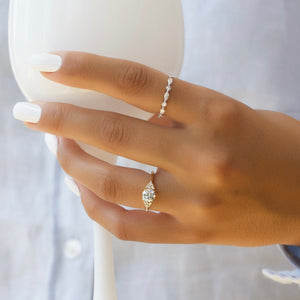 The Scarlett Set With A 2 Carat Round Lab Diamond