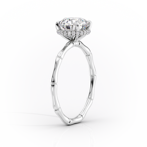 The Eve Set With A 1 Carat Marquise Lab Diamond