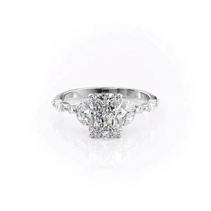 The Chelsea Set With A 1 Carat Radiant Lab Diamond