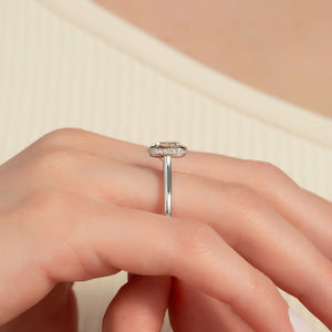 The Charlotte Set With A 2 Carat Cushion Lab Diamond