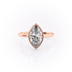 The Charlotte Set With A Marquise Moissanite