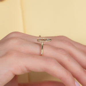 The Charlotte Set With A 2 Carat Pear Lab Diamond