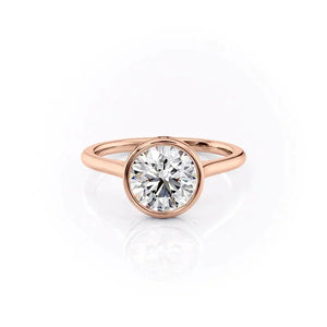 The Charlotte Set With A 1.5 Carat Round Lab Diamond