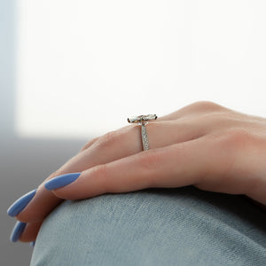 The Rebecca Set With A 2 Carat Oval Lab Diamond