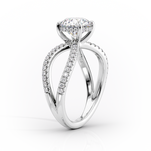 The Zoey Set With A 2 Carat Marquise Lab Diamond