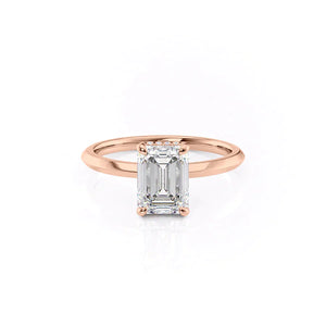 The Razor Kamellie Set With A 1 Carat Emerald Lab Diamond